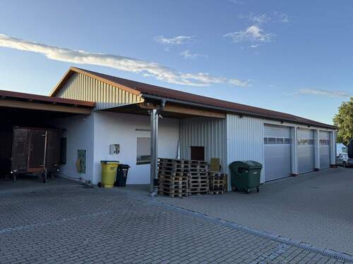 Außenansicht Lagerhalle - 6 Zimmer Einfamilienhaus in Dinkelsbühl