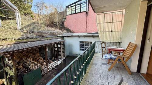 Balkon Erdgeschoss - Einfamilienhaus mit 152,00 m&sup2; in Ottweiler zum Kaufen