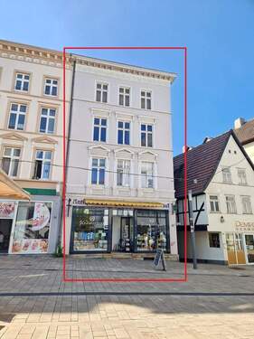 Hausansicht - 1 Zimmer Mehrfamilienhaus, Wohnhaus zum Kaufen in Minden