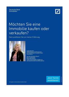 Immobilie zu verkaufen? - 