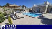 Titel - Charmantes 110 m² Steinhaus mit Garten und Pool in Pitsidia, Kreta zu verkaufen
