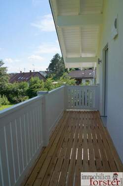 Balkon - 3 Zimmer Etagenwohnung zur Miete in Peißenberg