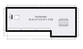 Grundriss Dachboden - 