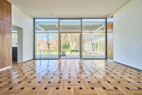 Austritt zur Terrasse - 2 Zimmer Etagenwohnung in Berlin / Niederschönhausen