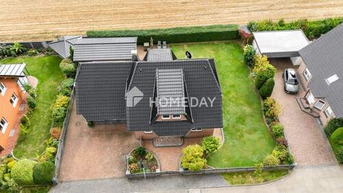 Außenansicht Drohne 4 - 6 Zimmer Einfamilienhaus zum Kaufen in Hille