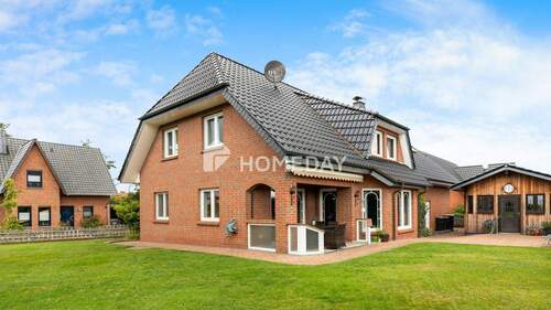 Außenansicht 3 - Einfamilienhaus mit 183,60 m² in Hille zum Kaufen