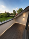 Balkon im 1. OG (DG) - Etagenwohnung mit 107,20 m&sup2; in Aach zur Miete