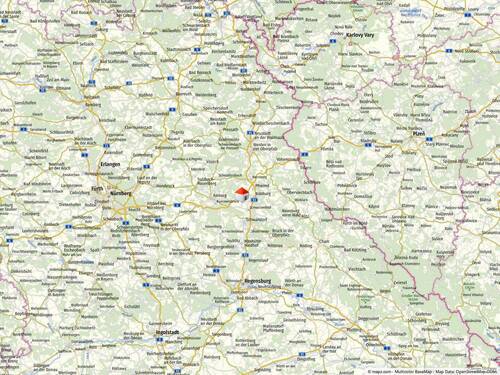 Lage in der Oberpfalz - 