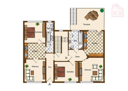 EG - Mehrfamilienhaus, Wohnhaus zum Kaufen in Saarlouis / Picard