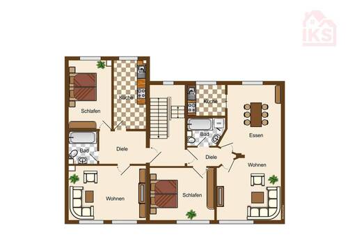1.OG - Mehrfamilienhaus, Wohnhaus in Saarlouis / Picard