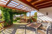 Überdachte West-Terrasse - 