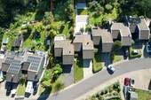 Draufsicht vorne - 4 Zimmer Doppelhaushälfte in Leverkusen / Lützenkirchen