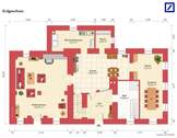 Grundriss Erdgeschoss - 6 Zimmer Bauernhaus, Landhaus in Gaußig