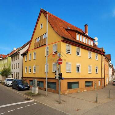 Außenbild Wohnung Nr. 3 Maisonette - Viel Platz für die Familie - Maisonette-Wohnung mit Dachterrasse im Herzen von Tuttlingen