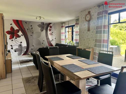 Wohn-/ Esszimmer - Doppelhaushälfte mit 130,00 m&sup2; in Fürstenau zum Kaufen