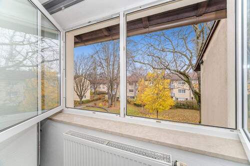 Blick aus dem Schlafzimmer - 