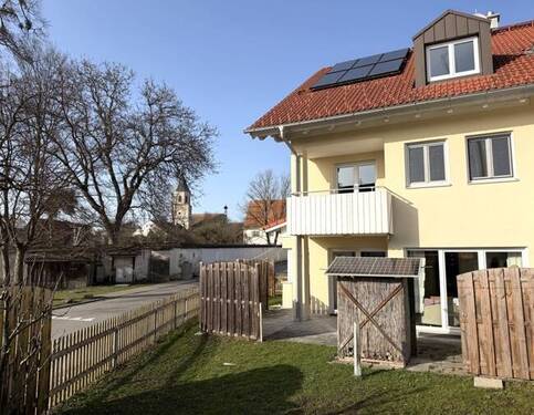 Ansicht Gartenseite - 5 Zimmer Reihenendhaus zum Kaufen in Weilheim in Oberbayern