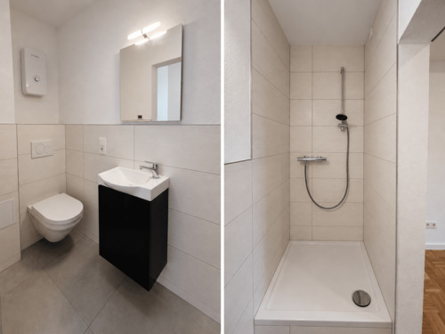 Bad-WC im Schlafzimmer - 