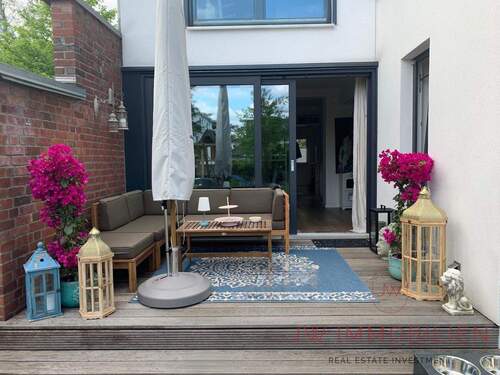 Terrasse - Einfamilienhaus mit 166,00 m² in Hamburg / Hummelsbüttel zum Kaufen