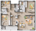 Grundriss-Bungalow-128-Erdgeschoss - 
