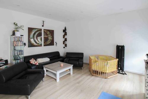 Wohnzimmer EG - 8 Zimmer Doppelhaushälfte in Werder