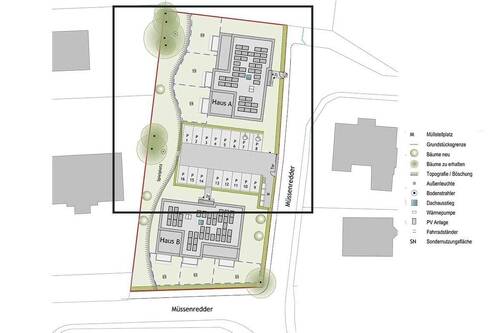 Lageplan Alsterperlen - 