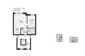 Grundriss Wohnung 5 - 