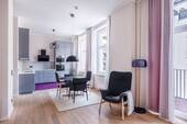 Wohn- und Essbereich - Elegant und hell: 2-Zimmer-Wohnung direkt am Köllnischen Park