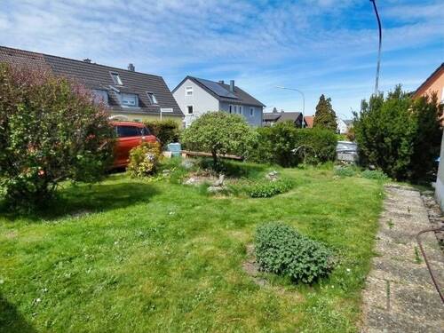 Garten der Giebelseite - 