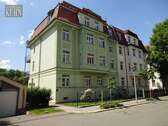 Hausansicht - Ab 01.08!! Wohnen am Schwanenteich! 2-Raum-Whg., Balkon, Gartennutzung nach Absprache