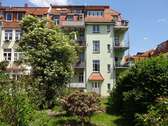 Rückansicht - 2 Zimmer Etagenwohnung zur Miete in Zwickau