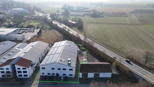 Luftbild - Halle in Groß-Umstadt