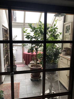 Blick auf Terrasse - 