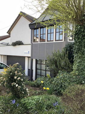 Ansicht Eingang unten - Doppelhaushälfte mit 174,00 m&sup2; in Affalterbach zum Kaufen