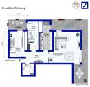 Grundriss 3-Zimmer-Wohnung - 