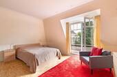 Schlafzimmer mit Zugang zum Südbalkon - 