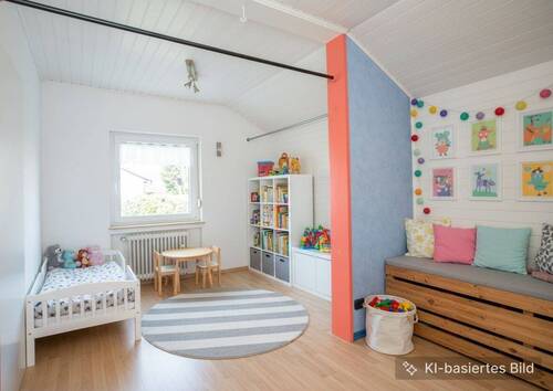 Kinderzimmer- visualisiert - 