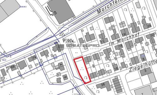 Ausschnitt Bebauungsplan - 