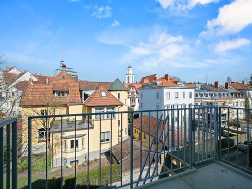 Aussicht vom Balkon - 