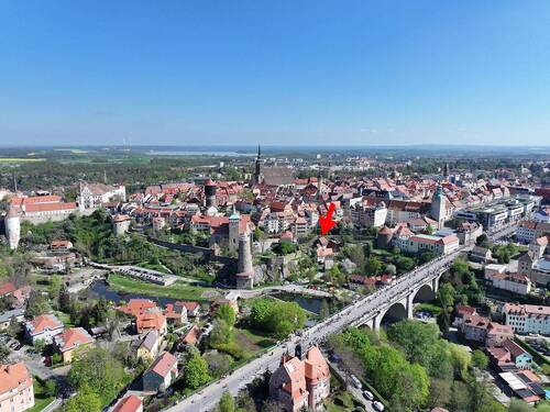 Blick auf die Altstadt von Bautzen - 3 Zimmer Einfamilienhaus zum Kaufen in Bautzen