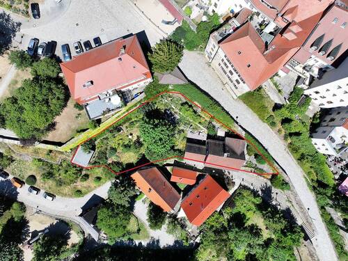 Luftaufnahme - Blick von oben - 3 Zimmer Einfamilienhaus in Bautzen