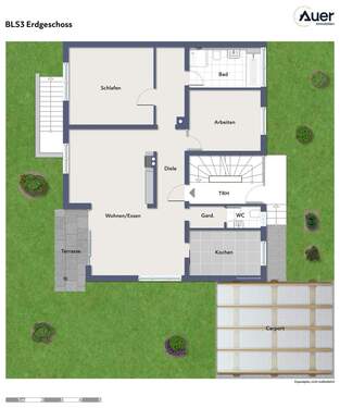 BLS3 EG unmöbliert - 