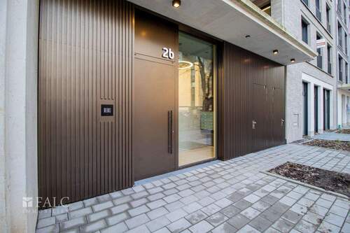 Haustüre - Etagenwohnung mit 49,60 m&sup2; in Düsseldorf zum Kaufen