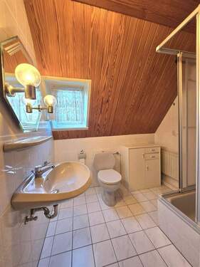 Duschbad im Dachgeschoss - 