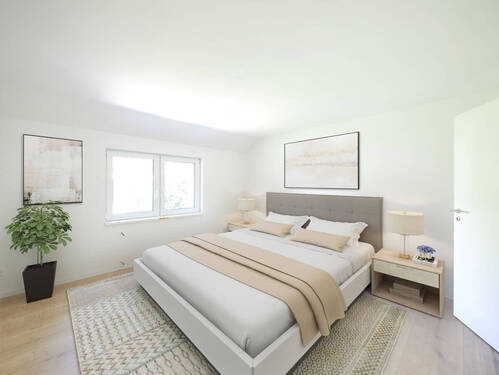 Schlafzimmer Einrichtungsbeispiel - 