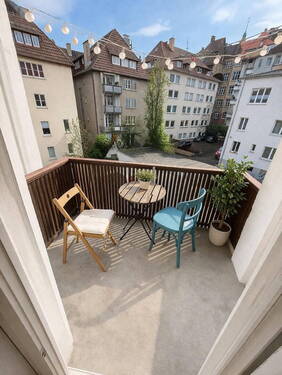 Bild 1 - 3-Zimmer-Wohnung im Heusteigviertel - 2 Balkone, hell & absolut zentral