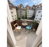 3-Zimmer-Wohnung im Heusteigviertel - 2 Balkone, hell & absolut zentral - Stuttgart Süd