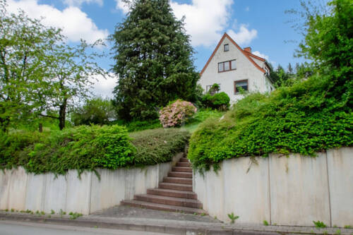 Straßenansicht - Einfamilienhaus mit 164,00 m&sup2; in Steinbach-Hallenberg zum Kaufen
