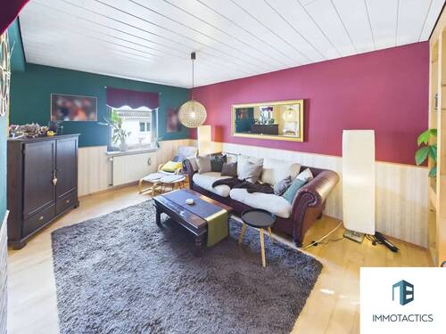 Wohnzimmer OG - 4 Zimmer Etagenwohnung zum Kaufen in Bad Kreuznach
