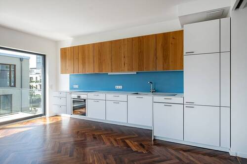 Komplett ausgestattete Einbauküche - 
